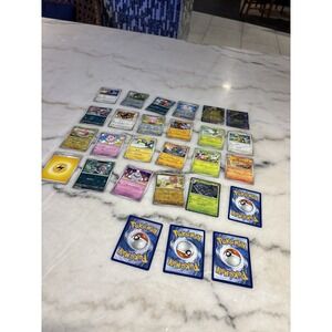 Collection of Pokémon Trading Card Game (TCG) Cards Bulk Lot